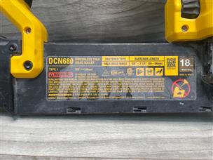 DEWALT 20V MAX* Cordless Brad Nailer, 18GA, Tool Only (DCN680B) 